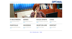 Desktop Screenshot of optimal.net.pl