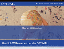 Tablet Screenshot of optimal.de